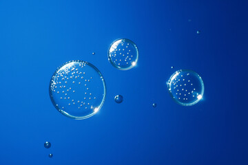 Fototapeta na wymiar バブルのイメージ背景