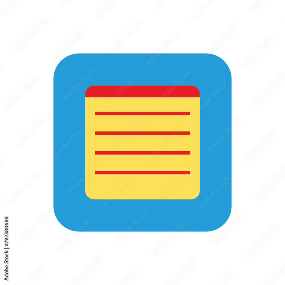 Poster calendar icon logo design element. can be used for web and app. symbol design icon graphic element r