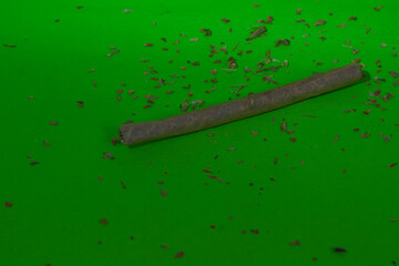 Medical cannabis marijuana, jointed herb drugs.
