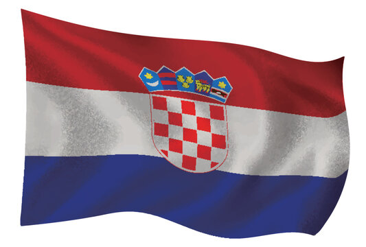 クロアチア　国　旗　世界　アイコン