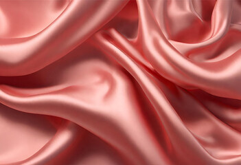 Fototapeta premium Elevate your design with a silk fabric background, oozing with refinement and grace. A touch of luxury that will captivate your audience.