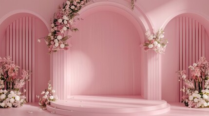 Fototapeta premium designs Wedding Backdrop simple minimalist luxury