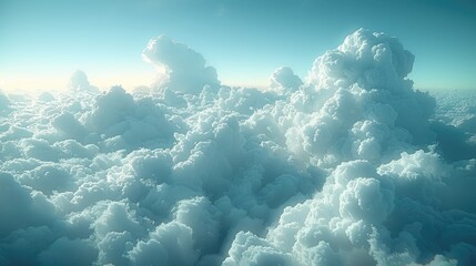 clouds background in soft warm pastel and neutral colors aesthetic minimalism wallpaper for social media content view of sky above clouds serene calming backdrop tranquility illustration