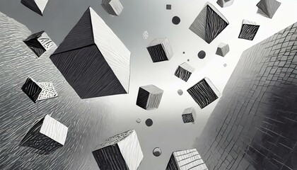 abstract background with grid