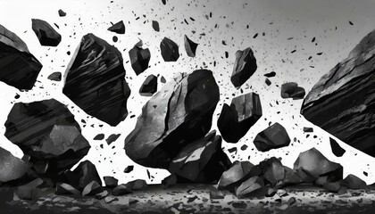 black and white background