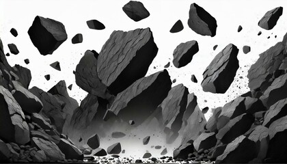 black and white background