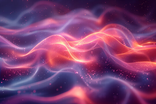 Dynamic wave of light 8k hi-res cosmic wallpaper background