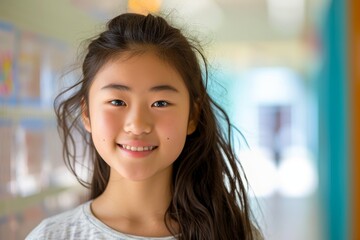 Portrait of a middle schooler