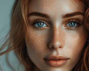 Fototapeta premium Portrait of a stunning young woman