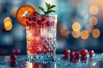 Refresh your senses with this tantalizing alcoholic cocktail