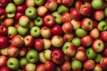 'fresh ripe apples color background antioxidant apple colours cut eat flat food fruit green healthy juicy lay many natural object organic pattern piece sliced sweet top view'