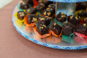 chocolate brownies for event