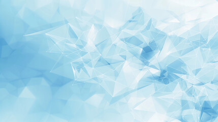 a simple 2d background with a subtle polygone pattern, modern and futuristic, blue and white