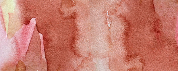 red abstract watercolor macro texture background