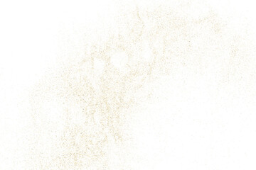 Gold vector texture on white background. Light golden pattern. Old paper surface. Yellow confetti illustration backdrop. Design element. EPS 10.	
