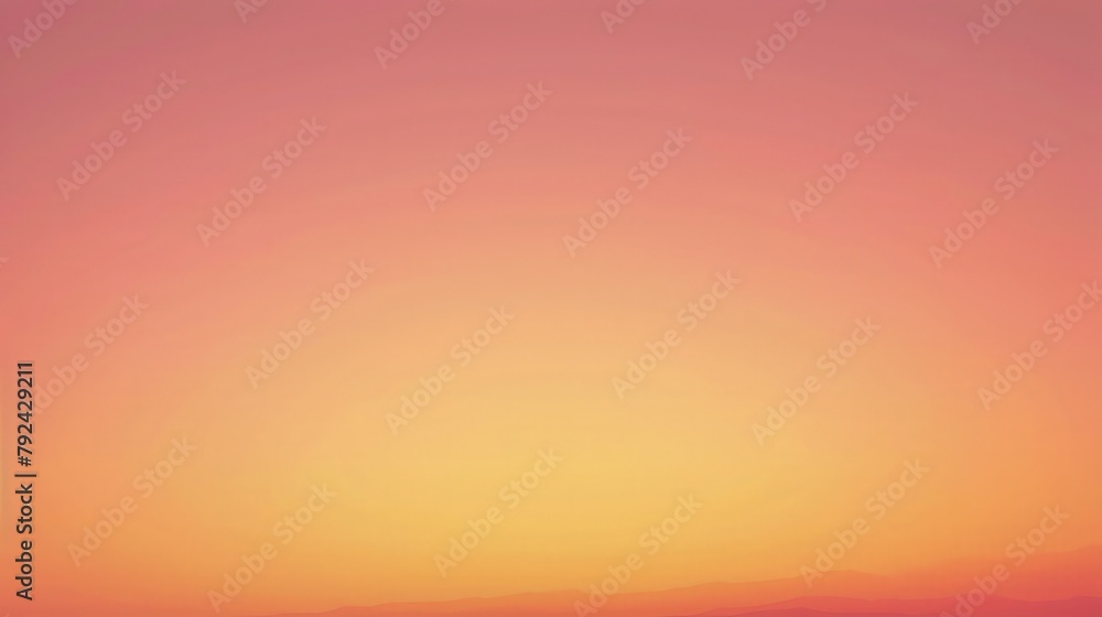 Poster an eye-catching gradient background transitioning seamlessly from vibrant yellow at the top to rich 