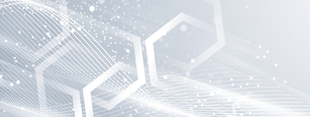 Technology abstract futuristic background for internet business. Big data concept.