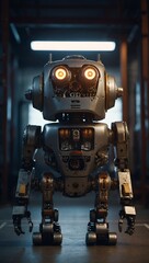 Fototapeta premium standing robot