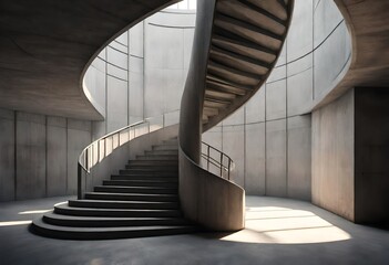 Obraz premium staircase in the building