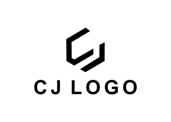letter cj logo, design, Vector, illustration, creative icon, template