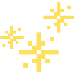 Obraz premium Sparkle Pixel Art