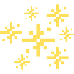 Obraz premium Sparkle Pixel Art