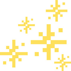 Obraz premium Sparkle Pixel Art