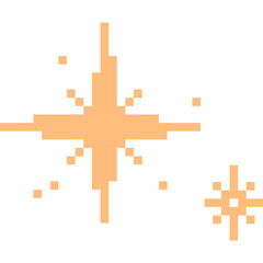 Obraz premium Sparkle Pixel Art