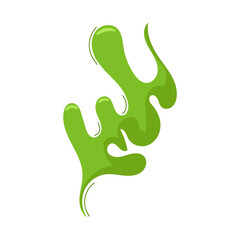 Obraz premium Green Smoke Cloud