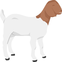 goat cute ilustration