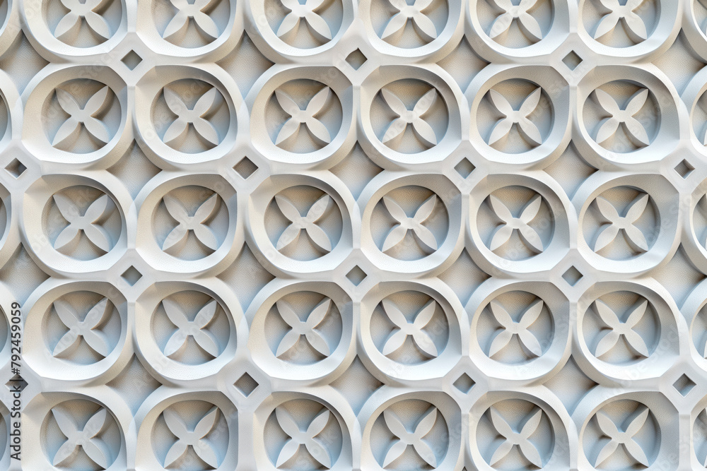 Poster sophisticated abstract 3d pattern. japanese and scandinavian style. background image. created with g