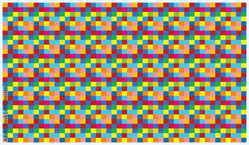 Poster dot matrix background with colorful pixelation theme. abstract background design elements for variou