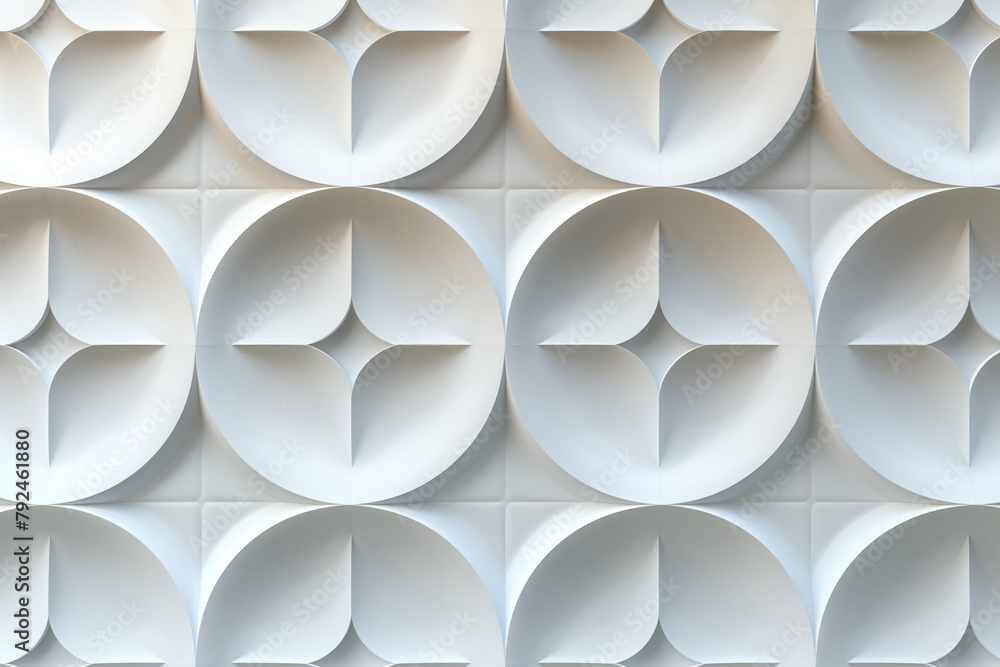 Poster sophisticated abstract 3d pattern. japanese and scandinavian style. background image. created with g