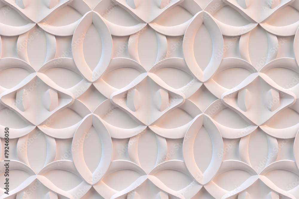 Poster sophisticated abstract 3d pattern. japanese and scandinavian style. background image. created with g