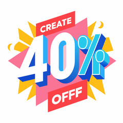 Offer Sale vector art illustration (17)