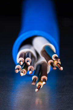 Corrugated Electric Conduit Pipe with Copper Power Supply Installation Cable