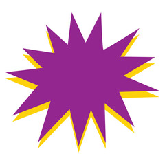 Fototapeta premium Explosion Shape