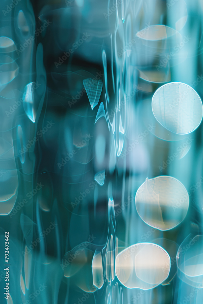 Poster abstract background with reflections and caustics. hi-tech. futuristic background image. created wit