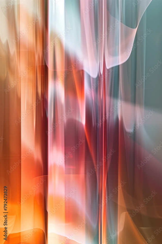 Poster abstract background with reflections and caustics. hi-tech. futuristic background image. created wit