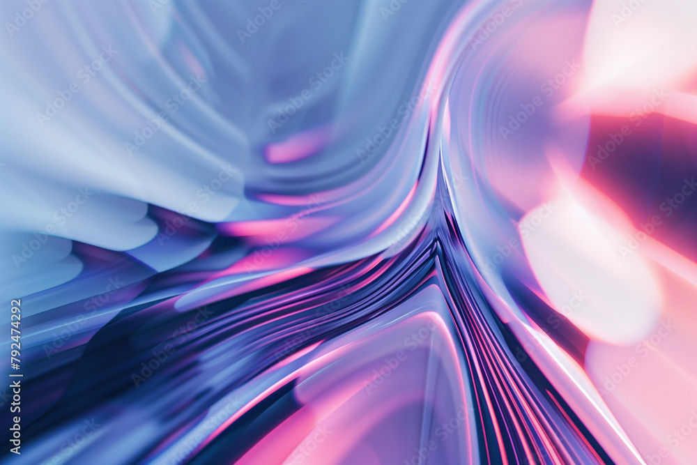 Poster abstract background with reflections and caustics. hi-tech. futuristic background image. created wit