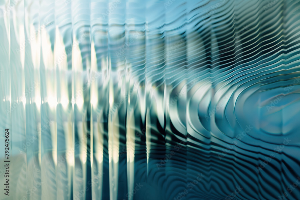 Poster abstract background with reflections and caustics. hi-tech. futuristic background image. created wit