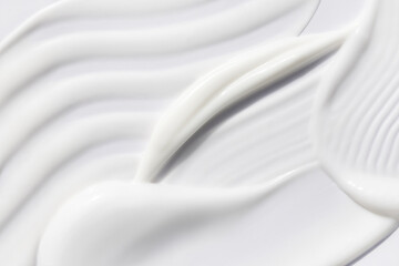 cream texture lotion close-up