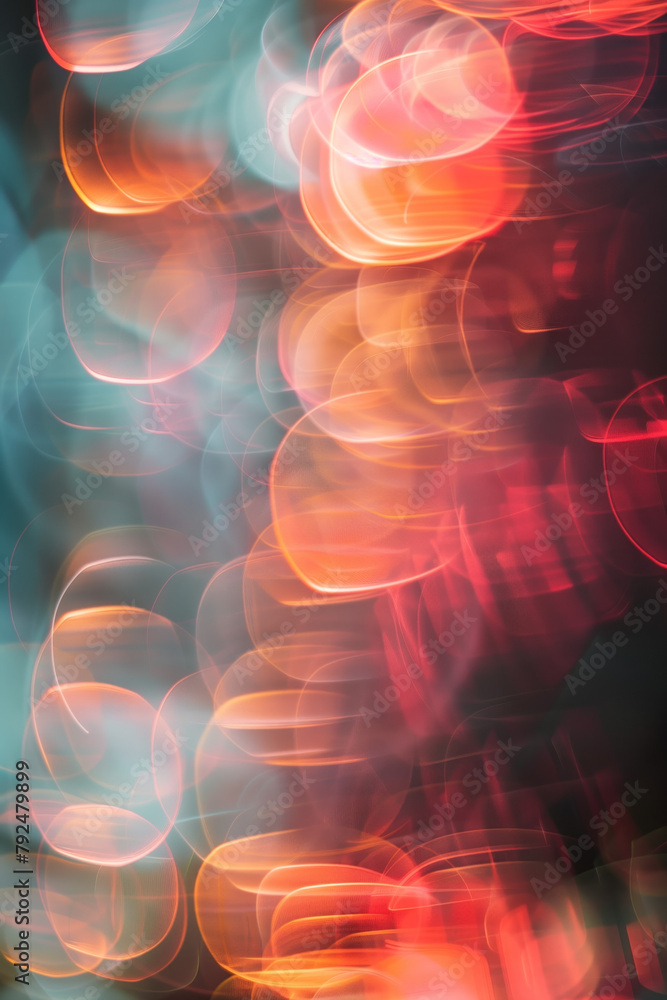 Poster abstract background with reflections and caustics. hi-tech. futuristic background image. created wit