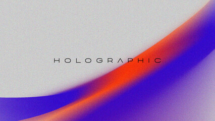 Modern Holographic Gradient Background Design: Abstract Mesh for Digital Graphics