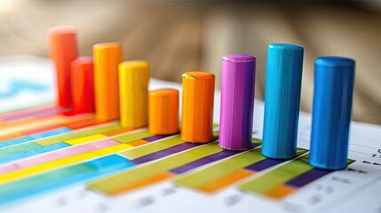 Risk assessment chart with varying levels