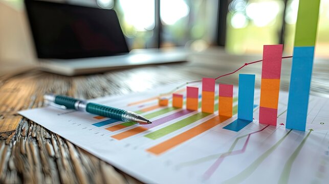 Risk assessment chart with varying levels