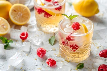 Cool Refreshment: Spring or Summer Cold Cocktail or Mocktail