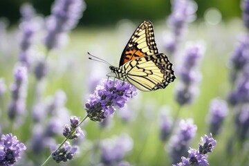 'butterfly lavender insect freedom flying wing lepidoptera simplicity lavandula flower flowering...