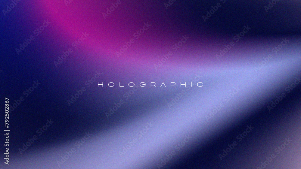 Wall mural modern holographic gradient background design: abstract mesh for digital graphics