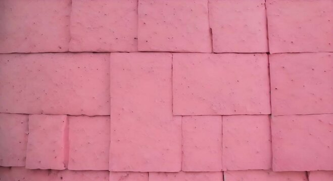 A Touch of Whimsy, The Pink Brick Wall